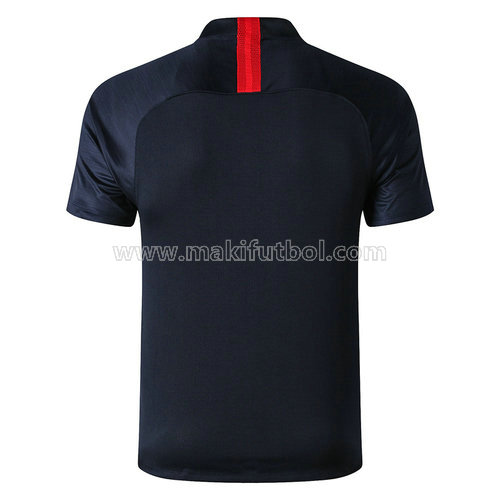 camiseta as roma polo 2019-20 azul